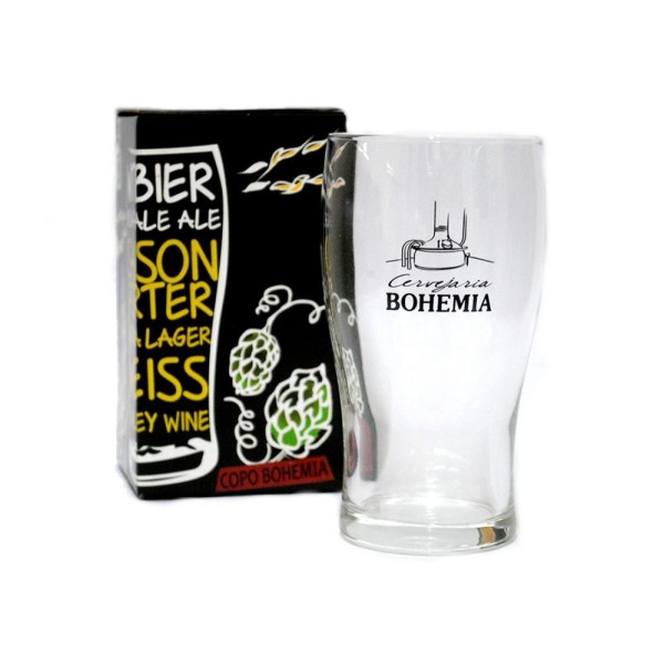Copo para Cerveja 340 ml Cervejaria Bohemia Ref. 3316