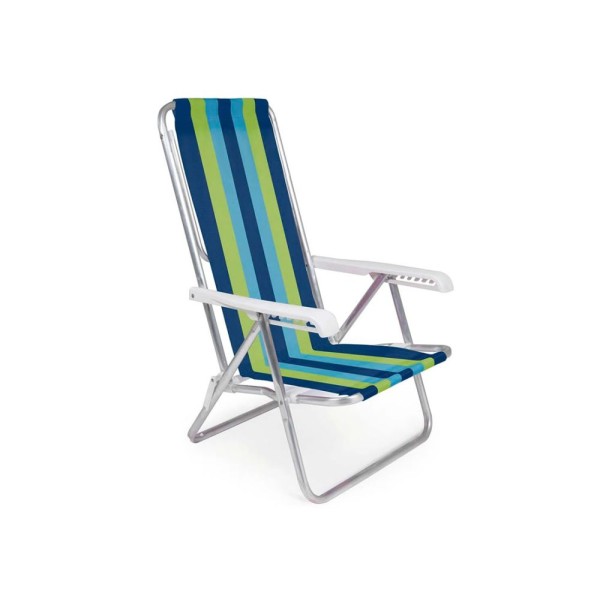 Cadeira de Praia Reclinável 8 posições - Ref. 2104