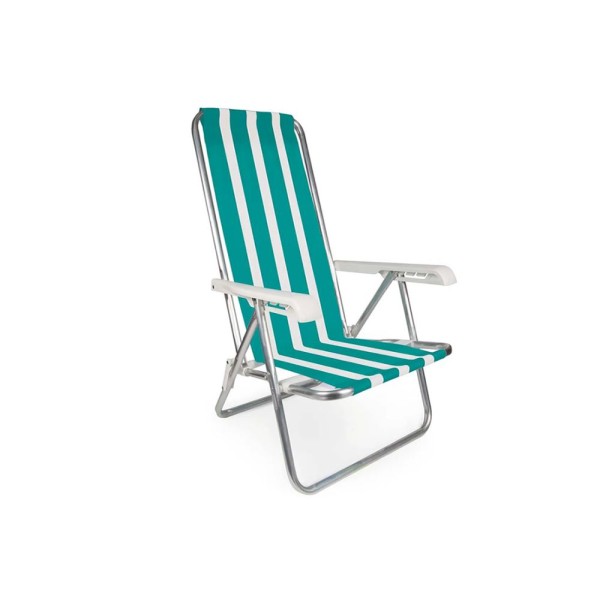 Cadeira de Praia Reclinável 4 posições - Ref. 21034