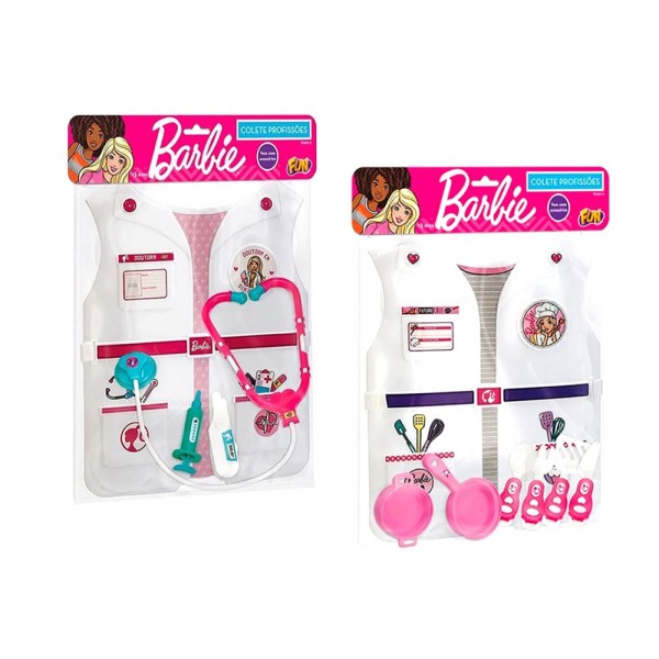 Barbie Colete Profissões  - Ref. F0007-9