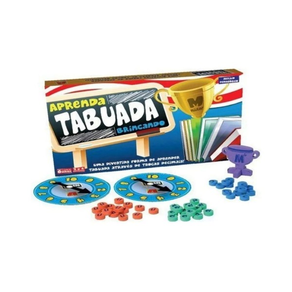 Aprenda a Tabuada Brincando - Ref. 303556