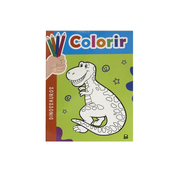 Livro para Colorir Dinossauros